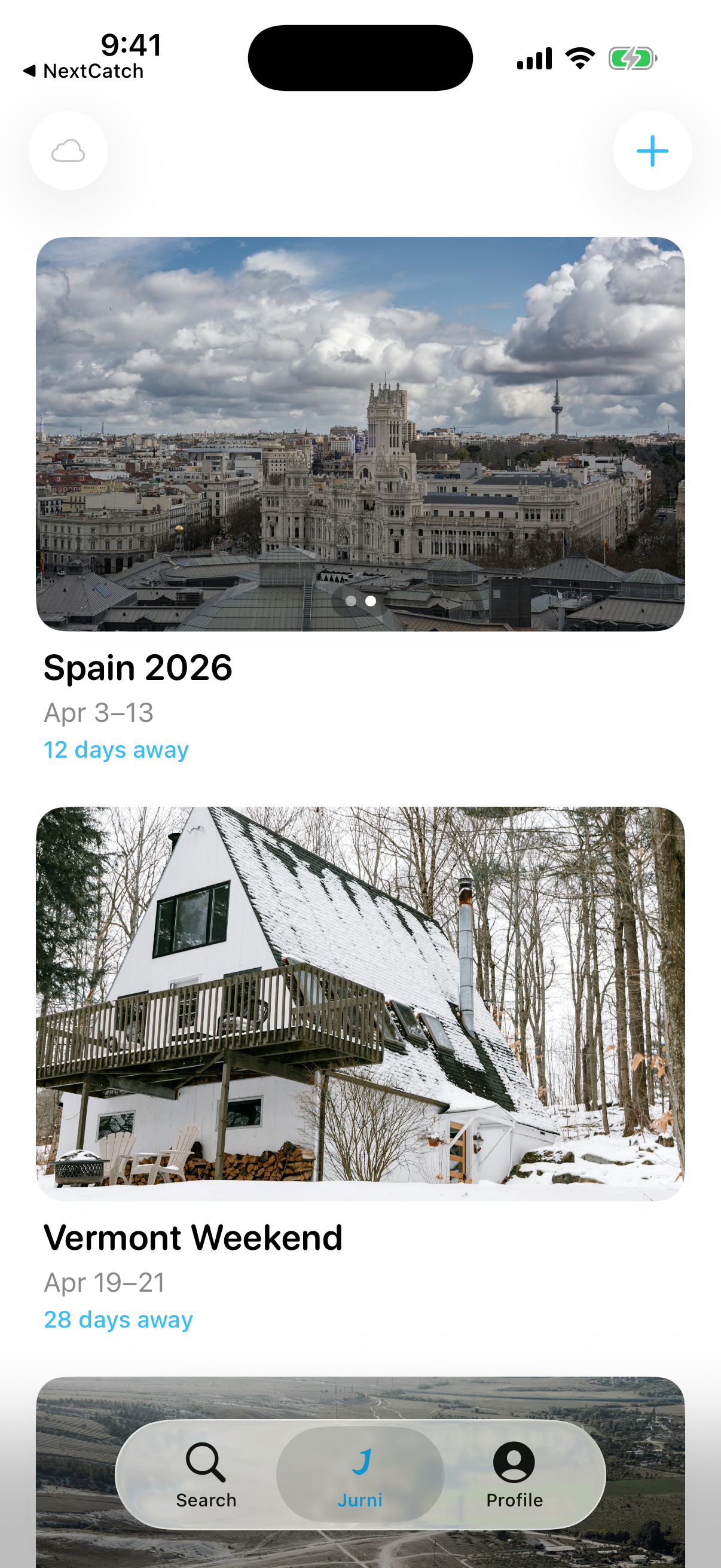 Jurni trip list